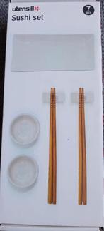 SUSHI SET., Huis en Inrichting, Ophalen of Verzenden, Zo goed als nieuw, Rvs of Chroom