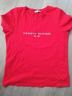 Tommy hilfiger shirt maat l rood, Ophalen, Zo goed als nieuw, Rood, Korte mouw