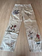Broek - Burberry Doodle Cropped Chinos Dames Maat 12 [44] Be, Beige, Maat 42/44 (L), Ophalen of Verzenden, Zo goed als nieuw