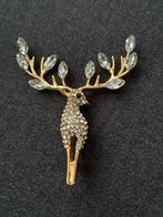 Mooie hert  broche, Ophalen of Verzenden, Overige materialen