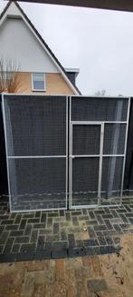 Aluminium voliere panelen, Dieren en Toebehoren, Vogels | Hokken en Kooien, Ophalen, Aluminium, Volière