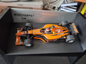 F1 Minichamps 1:18 Orange Arrows Asiatech A22 J. Verstappen beschikbaar voor biedingen