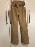 Nikkie skibroek softshell slim fit hoge taille beige XS/S, Kleding | Dames, Broek, Ophalen of Verzenden, Zo goed als nieuw, Nikkie