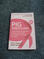 > > Engels boek Pig wrestling van P. Lindsay & M. Bawden < <, P. Lindsay & M. Bawden, Ophalen of Verzenden, Zo goed als nieuw