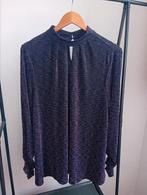 Ms Mode Longsleeve Glitter, Kleding | Dames, Blouses en Tunieken, Paars, Maat 46/48 (XL) of groter, Nieuw, Ophalen of Verzenden