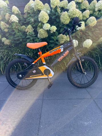Volare Sportivo kinderfiets 16 inch – zwart/oranje beschikbaar voor biedingen