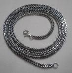 Zilveren stevige rattenstaart ketting nr.947, Sieraden, Tassen en Uiterlijk, Verzenden, Zo goed als nieuw, Zilver, Zilver