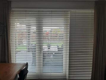2 houten jaloezieën/lamellen, merk Jasno zgan off white beschikbaar voor biedingen