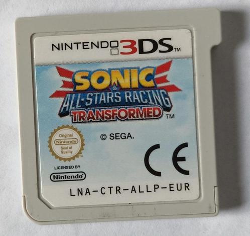 Sonic & All-Stars Racing Transformed - Nintendo 3DS, Spelcomputers en Games, Games | Nintendo 2DS en 3DS, Zo goed als nieuw, Racen en Vliegen