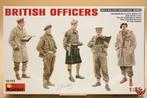 MiniArt 1/35 British Officers, Hobby en Vrije tijd, Modelbouw | Figuren en Diorama's, Nieuw, Figuur of Figuren, 1:35 tot 1:50