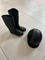 Equestrian cap maat 52/54 en rijlaarzen maat 35, Dieren en Toebehoren, Paarden en Pony's | Overige Paardenspullen, Ophalen of Verzenden