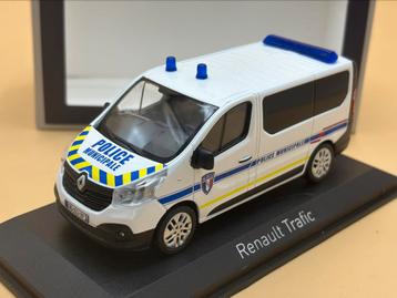 Renault Trafic Police Municipale 2014 1:43 Norev beschikbaar voor biedingen