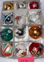 Vintage kerstbal in doos nr 114, Ophalen of Verzenden, Nieuw