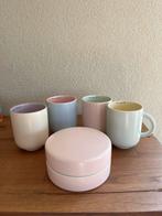 Vier mokken met duizend dingendoosje, Ophalen, Blond Amsterdam, Zo goed als nieuw, Kop(pen) en/of Schotel(s)