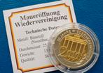 Penning Val Berlijnse Muur & Duitse Hereniging - 1990-2010, Postzegels en Munten, Verzenden, Overige materialen, Buitenland