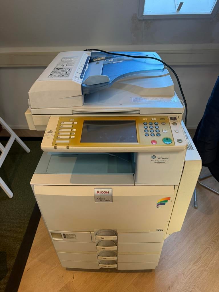 GRATIS - Ricoh Aficio MP C3000 printer, Ophalen, Gebruikt, Inkjetprinter, All-in-one