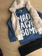 Zgan leuke set hoody legging en teddy bodywarmer, Kinderen en Baby's, Ophalen of Verzenden, Zo goed als nieuw