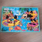 Mickey mouse puzzel 150 stukjes, Gebruikt, Ophalen of Verzenden