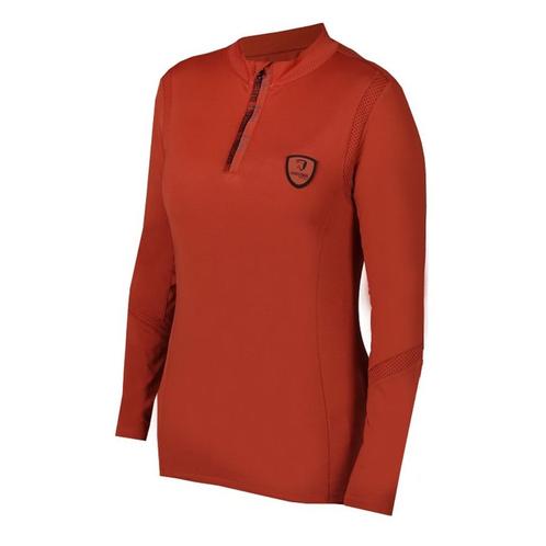 Terra, roestbruine Horka Grace Pully M L XL 2XL en 3XL, Dieren en Toebehoren, Paardrijkleding, Nieuw, Dames, Bovenkleding, Dressuur