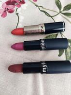Mylène Poeder Lipstick, blijft goed zitten. NIEUW!!, Ophalen of Verzenden, Nieuw, Bruin, Ogen