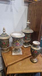 Henri Bequet Vaasjes - Set van 4, Antiek en Kunst, Antiek | Vazen, Ophalen of Verzenden