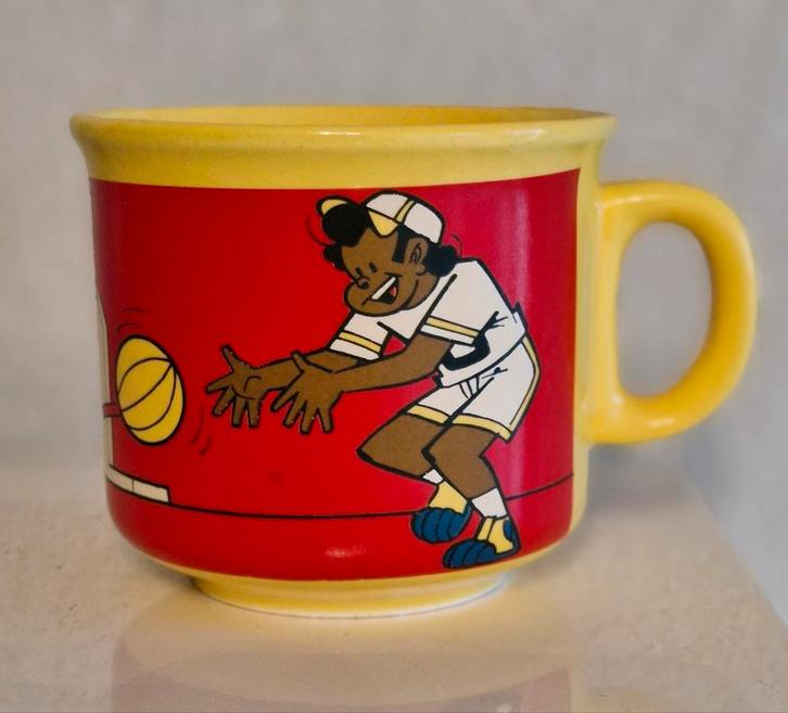 Beker Sjors en Sjimmie, Verzamelen, Stripfiguren, Zo goed als nieuw, Gebruiksvoorwerp, Ophalen of Verzenden