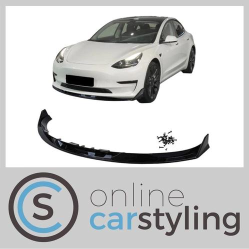 Voorbumper diffuser Tesla Model 3 Performance style Glossy b, Auto-onderdelen, Carrosserie en Plaatwerk, Bumper, Overige automerken