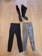 Paardrijbroeken en paardrijlaarzen kind, Dieren en Toebehoren, Paardrijkleding, Gebruikt, Kinderen, Dressuur, Onderkleding