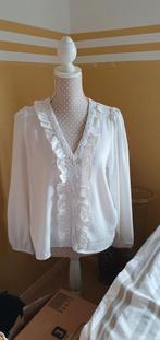 BLOUSE MAAT M VAN VERA/ MODA  [ NIEUW]., Kleding | Dames, Ophalen of Verzenden, Nieuw, Wit