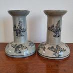 Twee Mexicaanse folk art kandelaren, Ophalen of Verzenden, Keramiek of Aardewerk