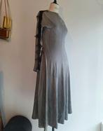 Yohji Yamamoto lange jurk vintage met geborduurde mouwen, Maat 38/40 (M), Ophalen of Verzenden, Onder de knie, Zo goed als nieuw