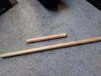 Trapleuning hout 2 stukken 114 cm en 48 cm, Huis en Inrichting, Ophalen, Zo goed als nieuw