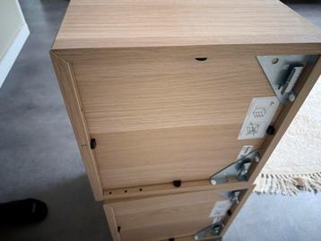 Ikea Besta basis element eiken 2 stuks - afbeelding 3