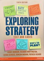 Exploring Strategy - Text and Cases, 10e editie, Boeken, Studieboeken en Cursussen, Ophalen of Verzenden, Gamma, Zo goed als nieuw