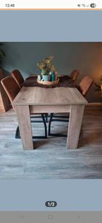 Eettafel, Ophalen of Verzenden, 4 tot 6 stoelen
