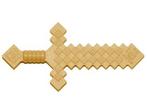 Lego Pearl Gold Minifigure, Weapon Sword Pixelated, Ophalen of Verzenden, Gebruikt, Losse stenen, Lego