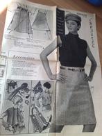 MIMOSA knippatronen jurken - rokken jaren 60 - nr1566, Hobby en Vrije tijd, Kledingpatronen, Vrouw, Verzenden