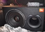 JBL BassPro 12, versterker en speakers.  Complete set!, Auto diversen, Ophalen, Zo goed als nieuw