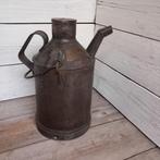 Vintage metalen oliekan, mooi patina, goed onderhouden., Ophalen of Verzenden