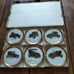 verzameling wandbordjes oude autos jaren 60 nieuw, Ophalen of Verzenden