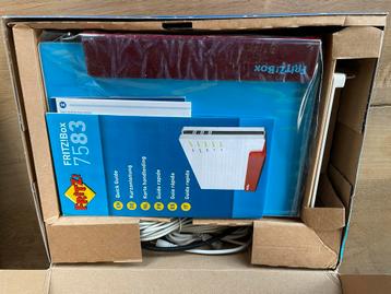 Fritzbox 7583 Fritz WiFi mesh modem router nieuw in doos beschikbaar voor biedingen