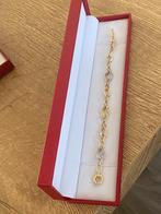 14 karaat (585) gouden armband(wit en geel goud), Ophalen of Verzenden, Nieuw, Goud, Goud