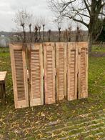 6 oude Louvre luiken / deuren, Ophalen, Gebruikt, Nvt, Nvt