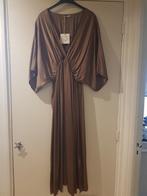 Prachtige maxi dress lange jurk brons/ goudkleurig one size, Nieuw, Ophalen of Verzenden, Overige typen, Overige kleuren