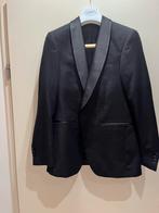 Smoking Maat 48 Slim Fit + Smokingschoenen, Ophalen of Verzenden, Zo goed als nieuw, Zwart