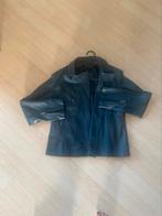 Nappa leer! Maat 44, Kleding | Dames, Ophalen of Verzenden, Zo goed als nieuw, Maat 42/44 (L), Zwart