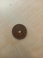 1 cent Nederlandsch Indië 1936, Ophalen of Verzenden, Koningin Wilhelmina, 1 cent, Losse munt