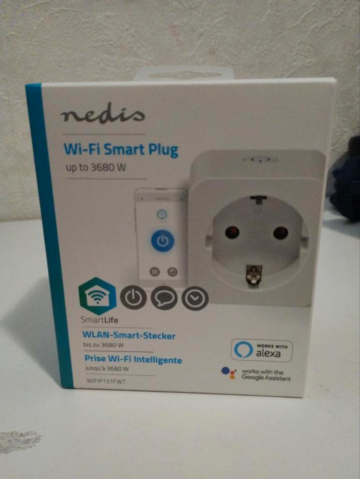 Nieuwe Nedis Wifi Smart Plug - 3680W - Ongeopend!, Computers en Software, WiFi-versterkers, Nieuw, Ophalen of Verzenden