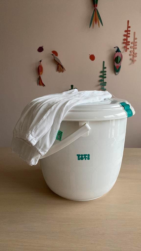 Luieremmer TotsBots met 2 wasnetten, Kinderen en Baby's, Badjes en Verzorging, Zo goed als nieuw, Luieremmer, Overige merken, Ophalen of Verzenden