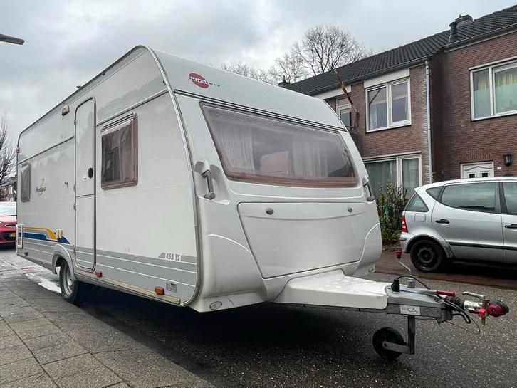 Zeer Nette Burstner Ventana 455 TS incl. Mover en keuring, Caravans en Kamperen, Caravans, Particulier, tot en met 4, 1250 - 1500 kg